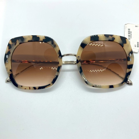 NWOT Isabel Marant Oversized Tortoise Sunglasses - Picture 1 of 9